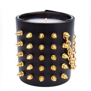 Leather Wrapped Dillon Candles Luxury Spike Candle “The Emperor”  Luxury Candle